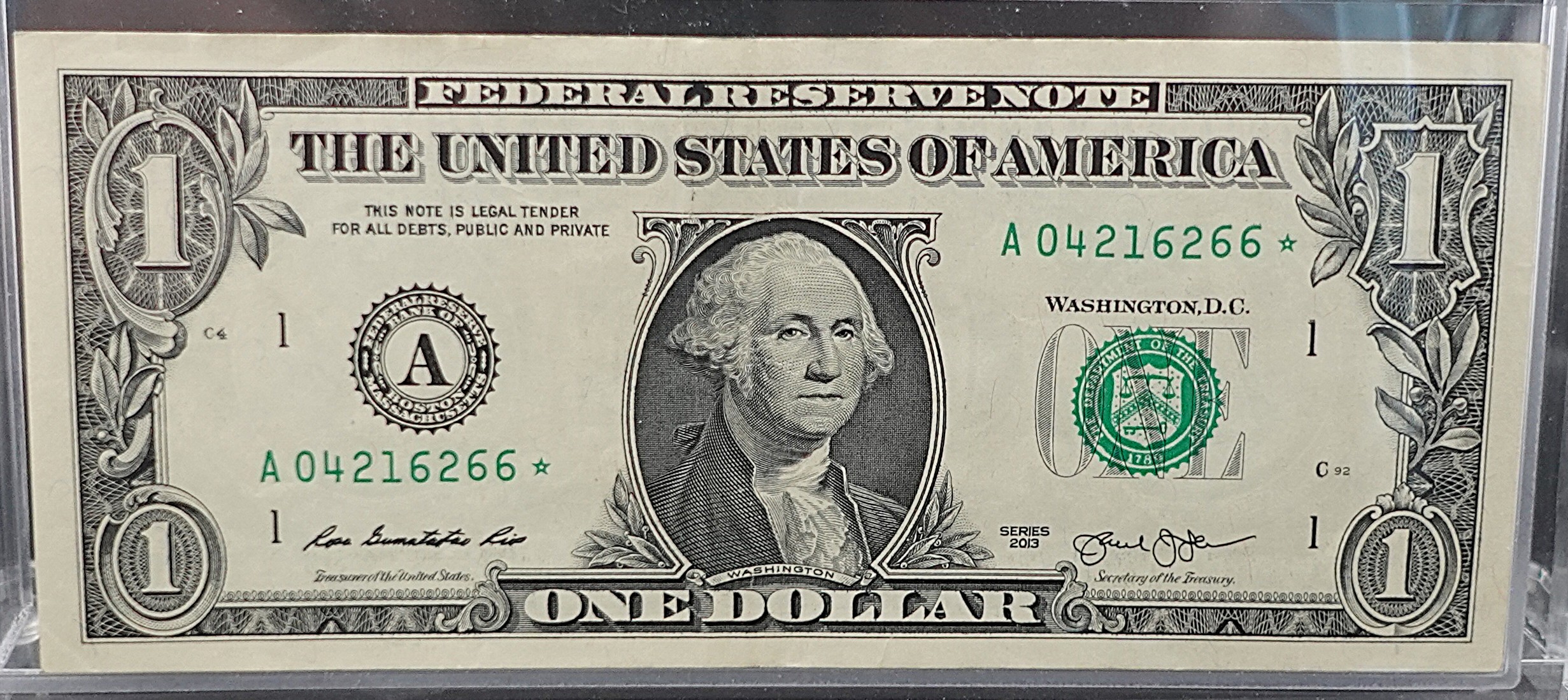 2003 $1 Star Note