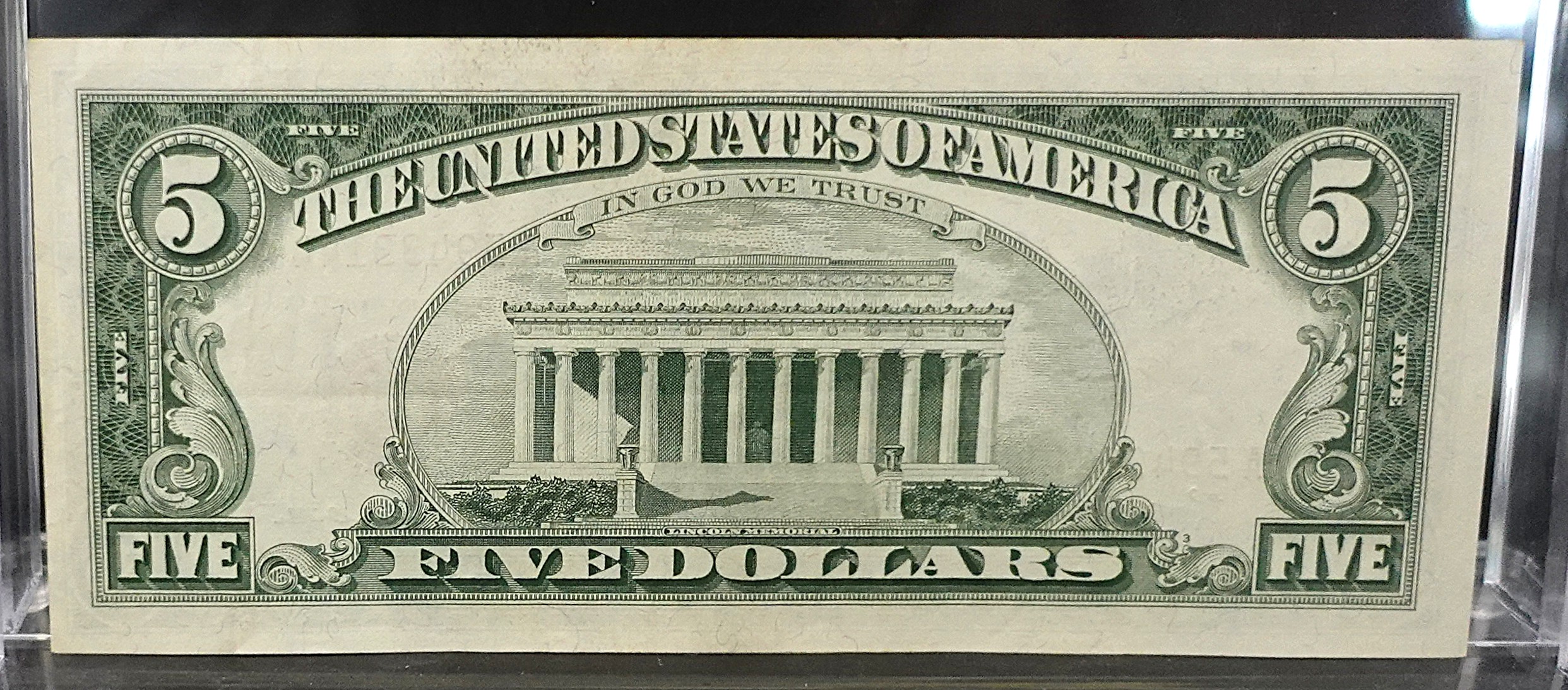 (4) 1963 Red Seal $5 Notes