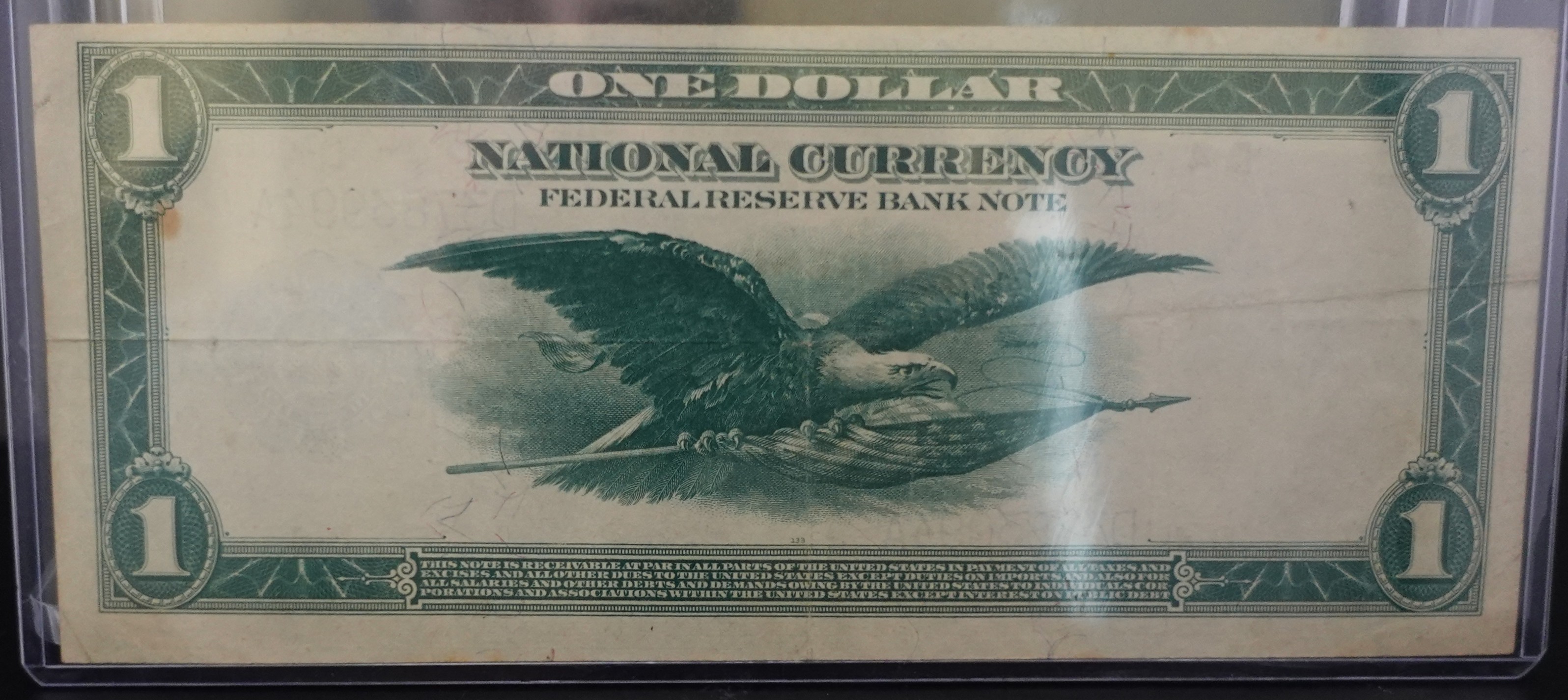 1914 $1 Federal Reserve Bank of Cleveland Note