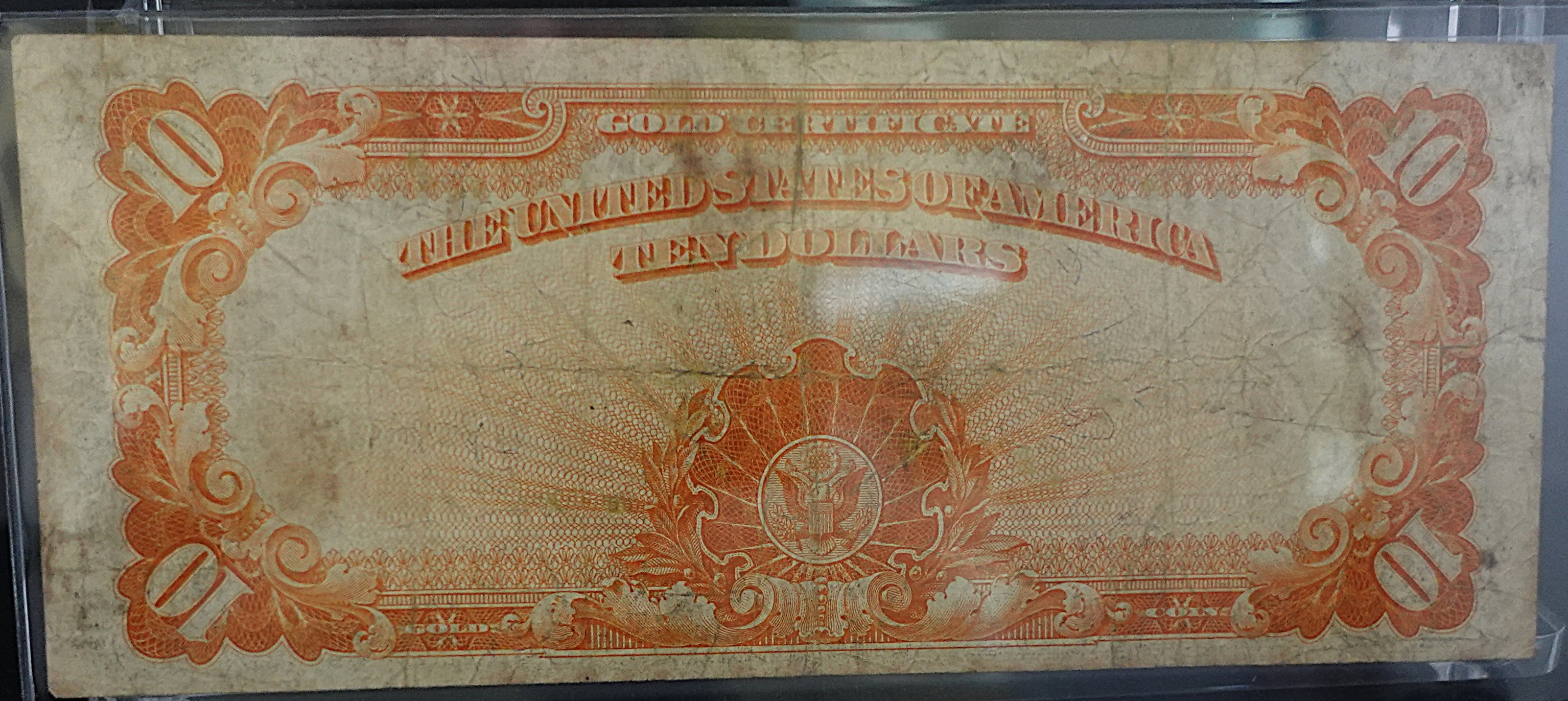 1922 $10 Gold Note