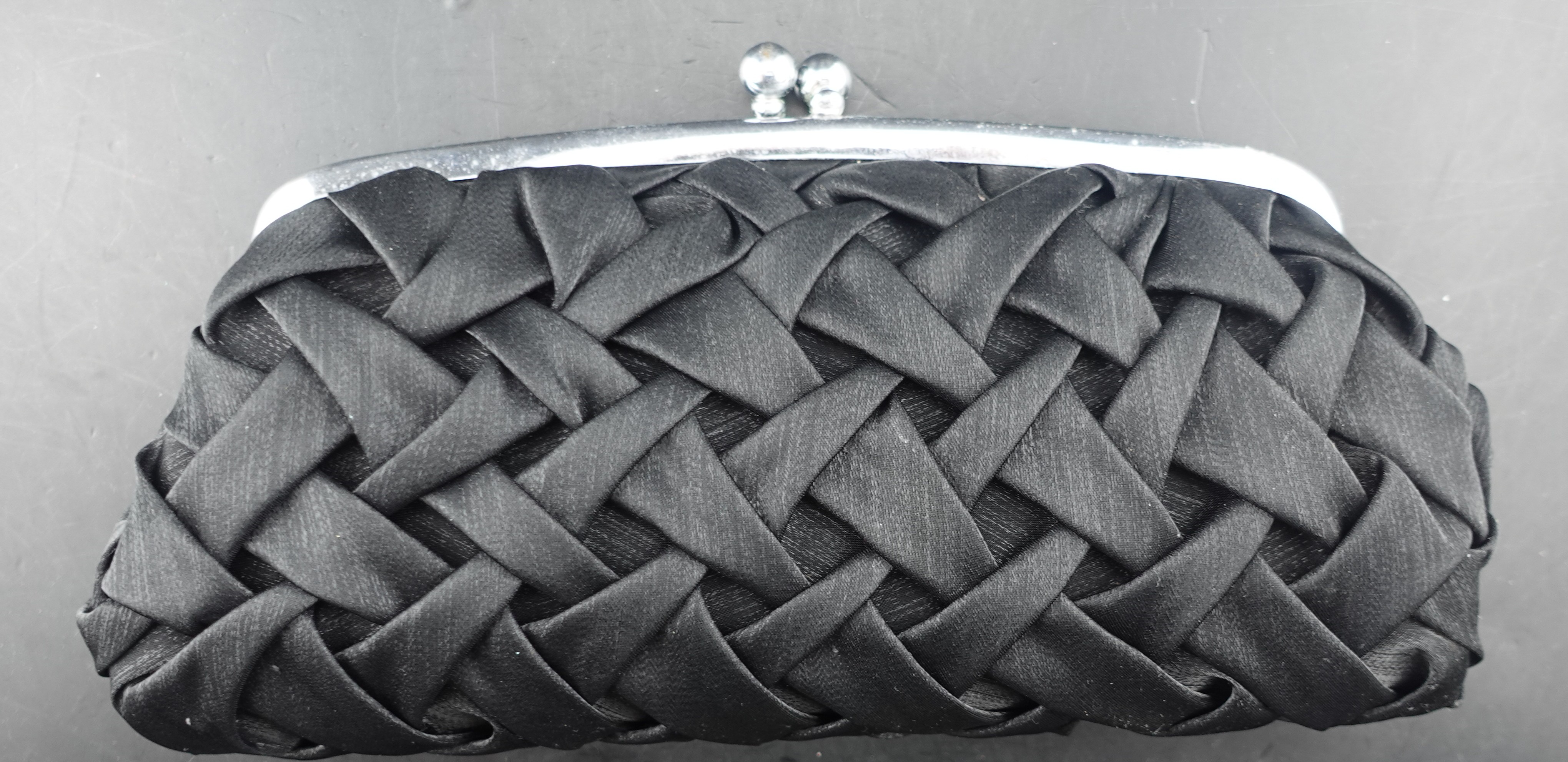 (2) Women's evening clutch purses