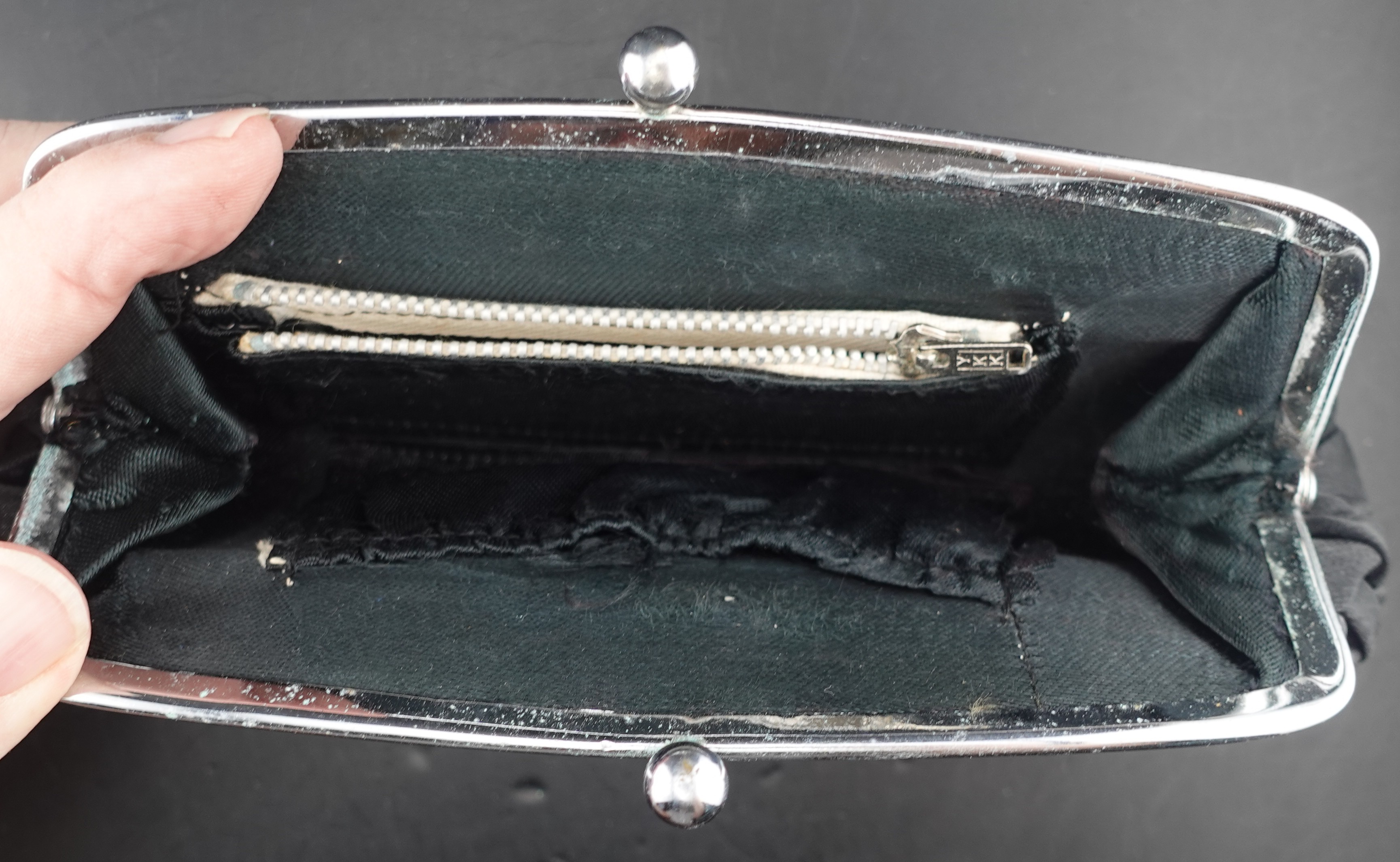 (2) Women's evening clutch purses