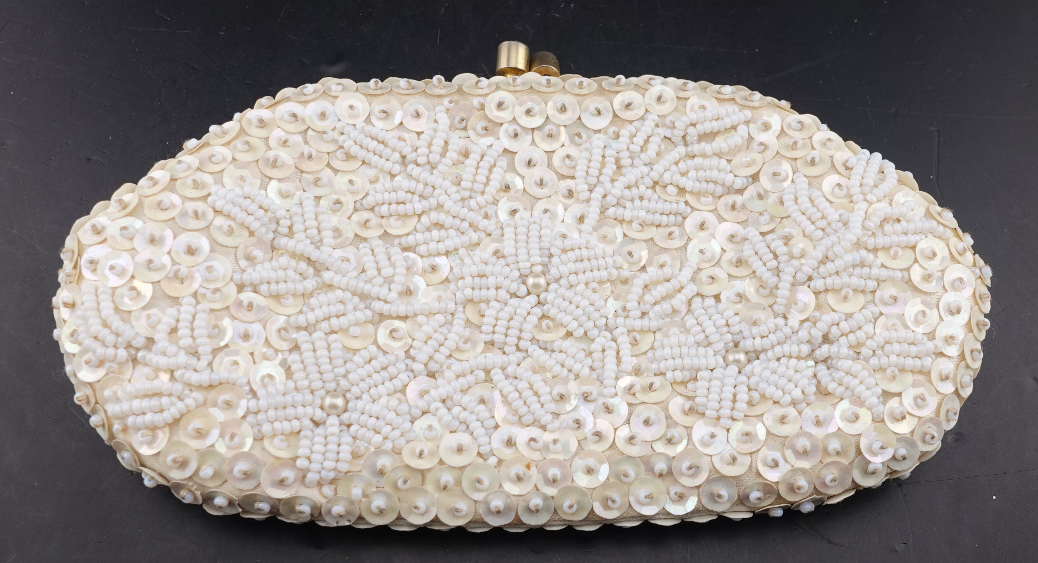 (2) Women's evening clutch purses
