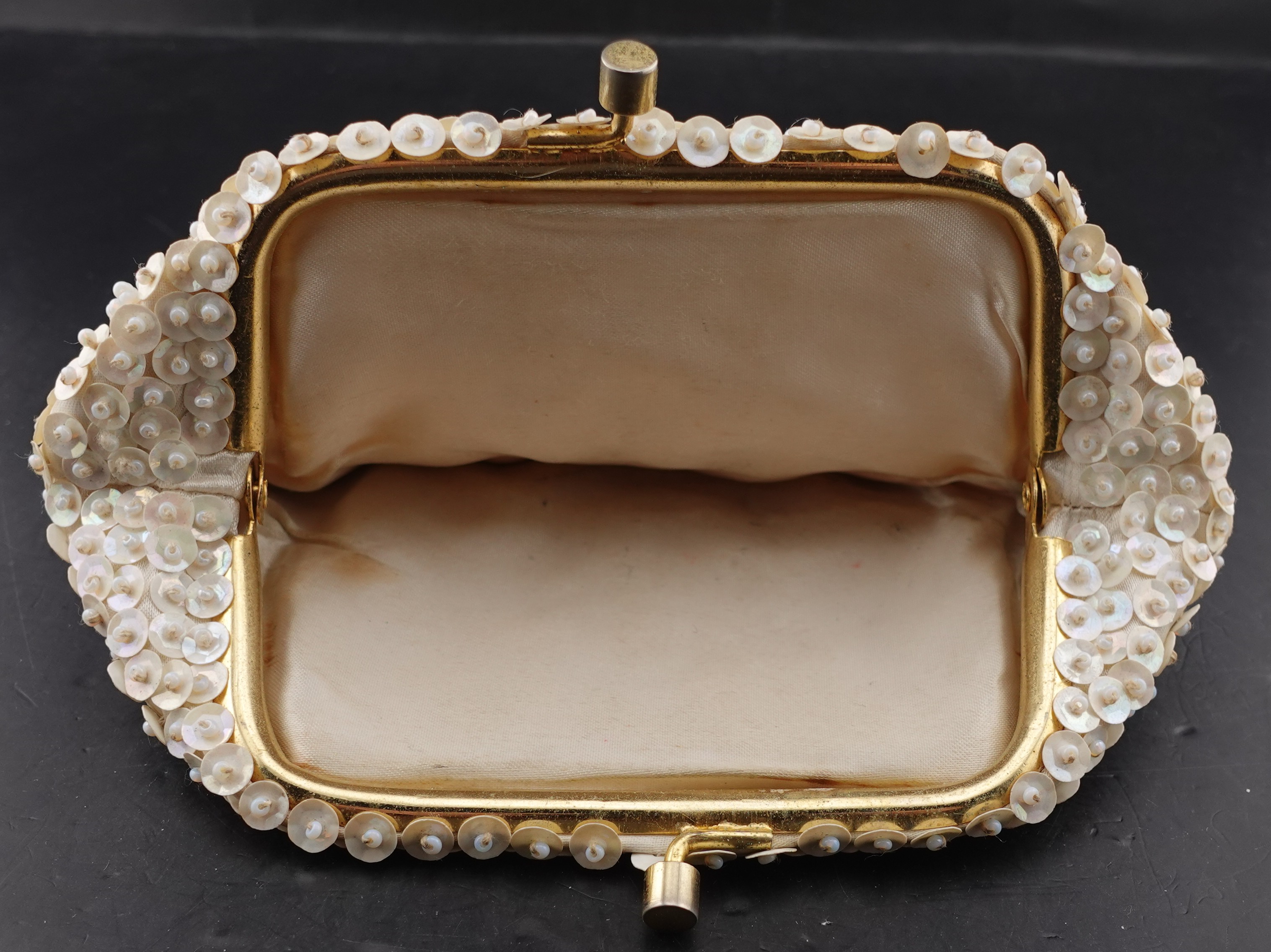 (2) Women's evening clutch purses