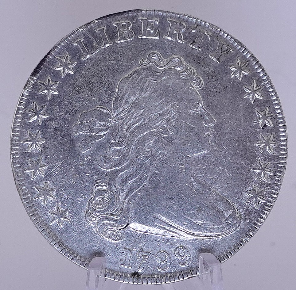 1799 Type 2 Heraldic Eagle $1 Coin