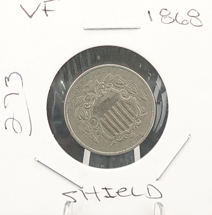 1868 Shield Nickel