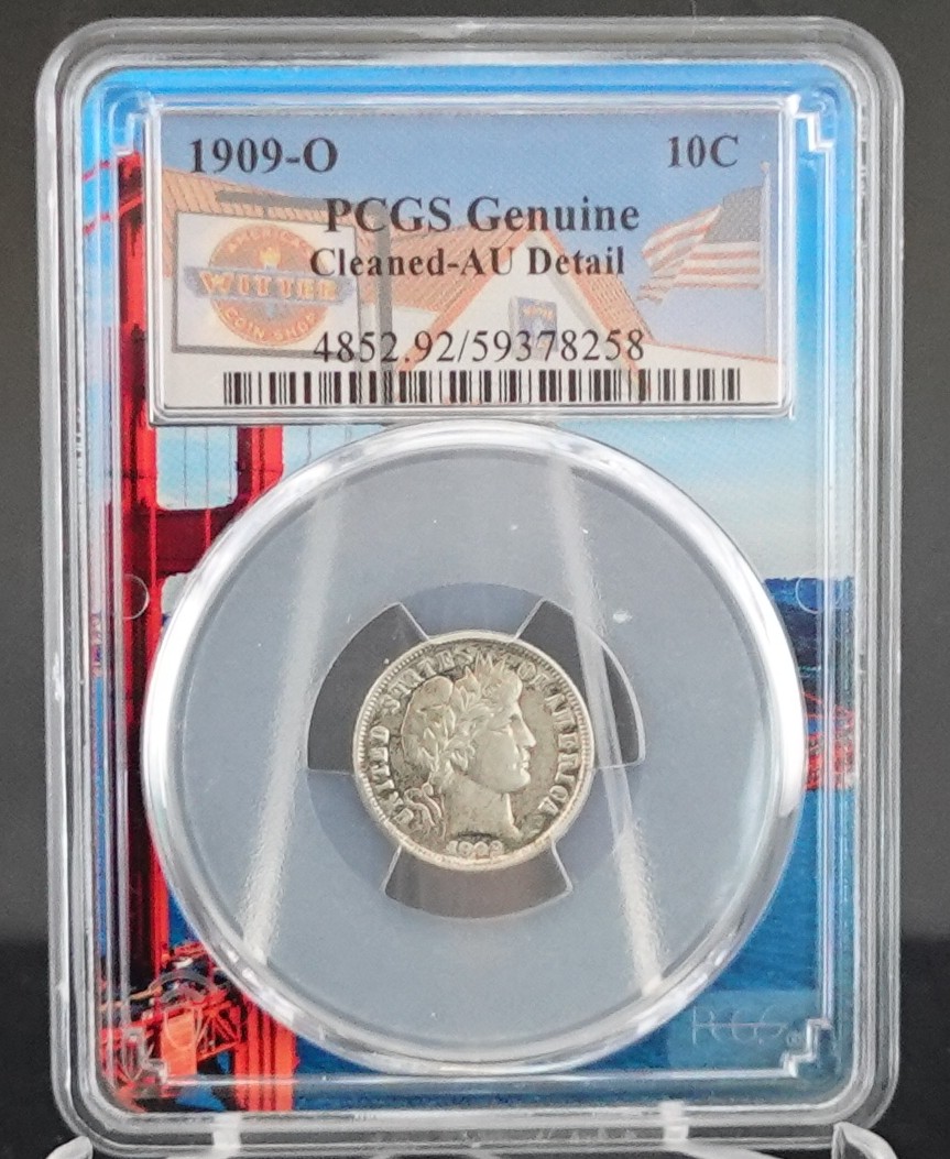 1909-O Barber Dime