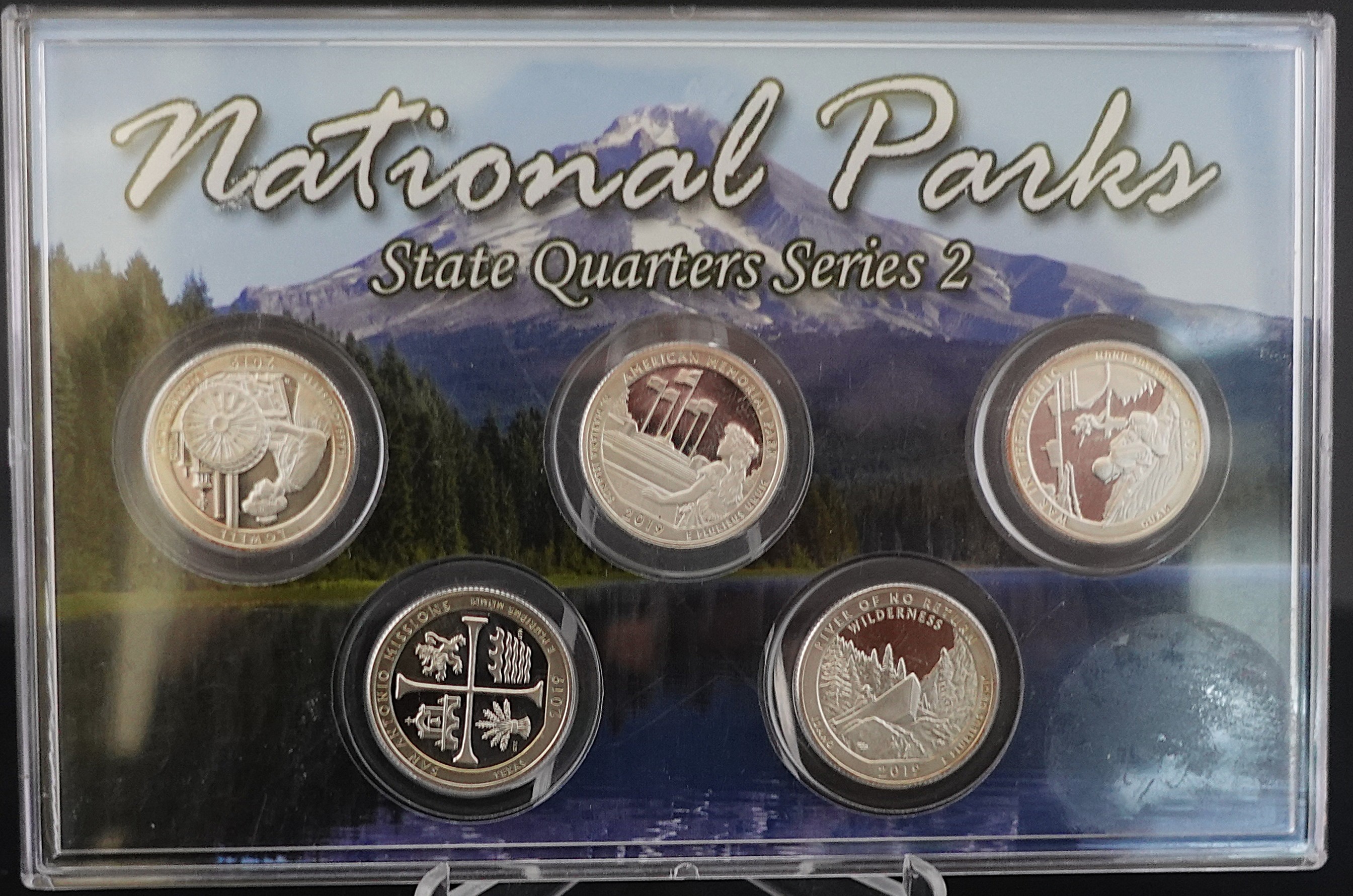 2019 National Parks State Quarter Set 2