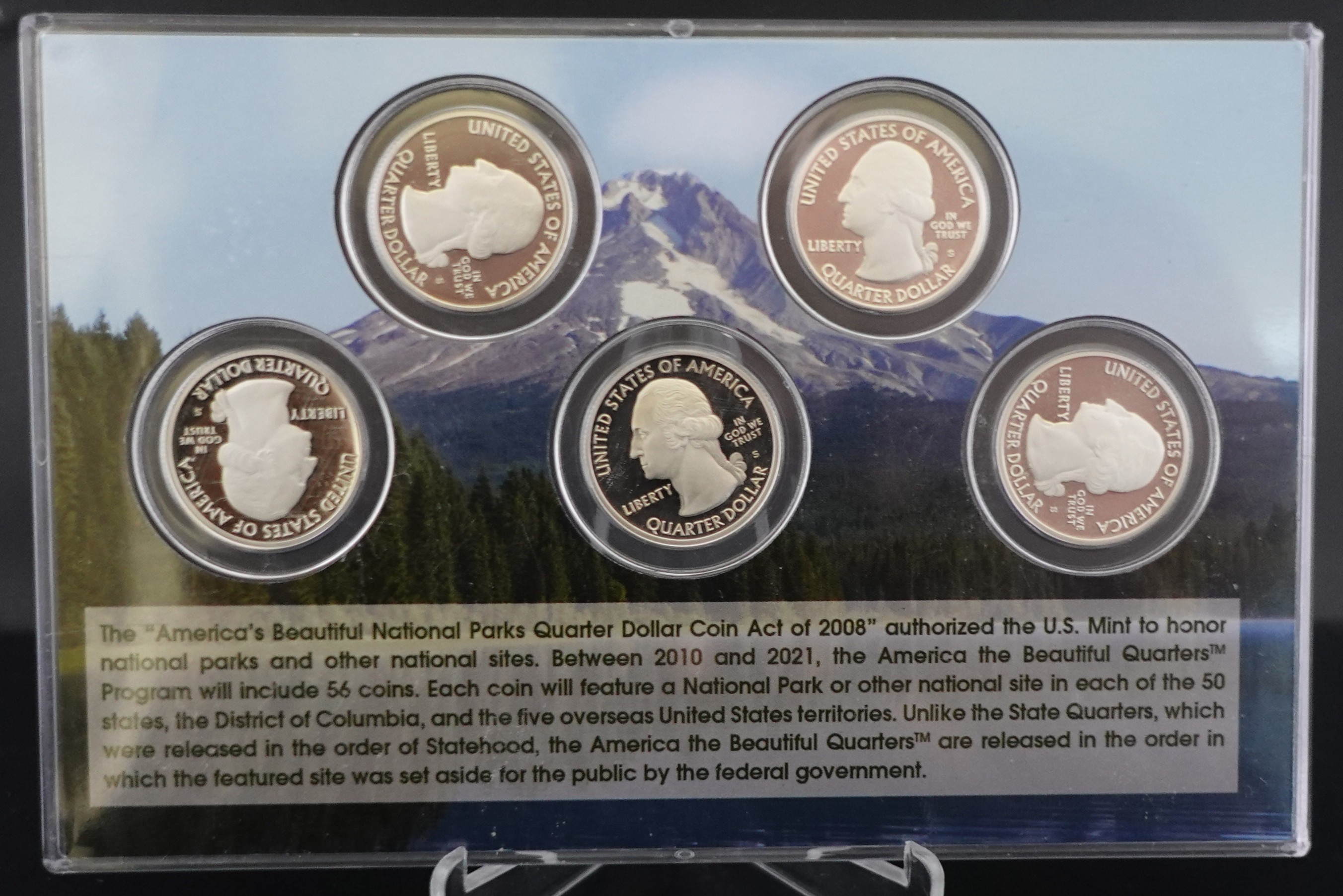2019 National Parks State Quarter Set 2