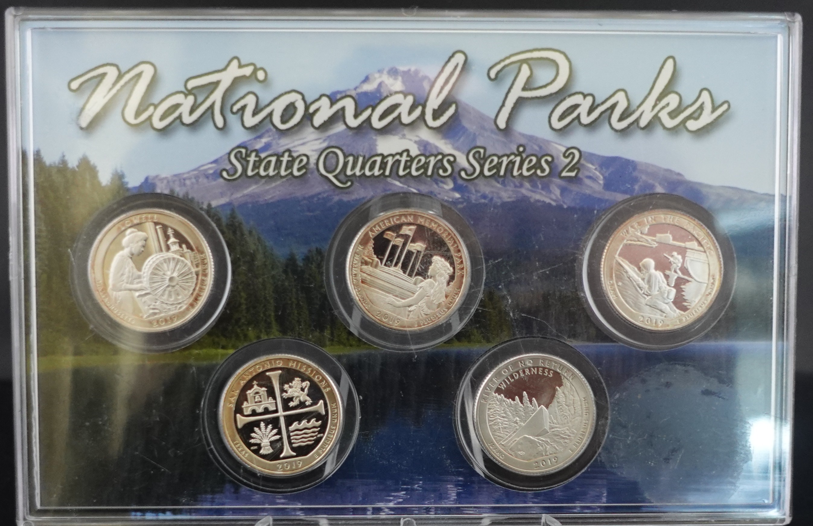 2019 National Parks State Quarter Set