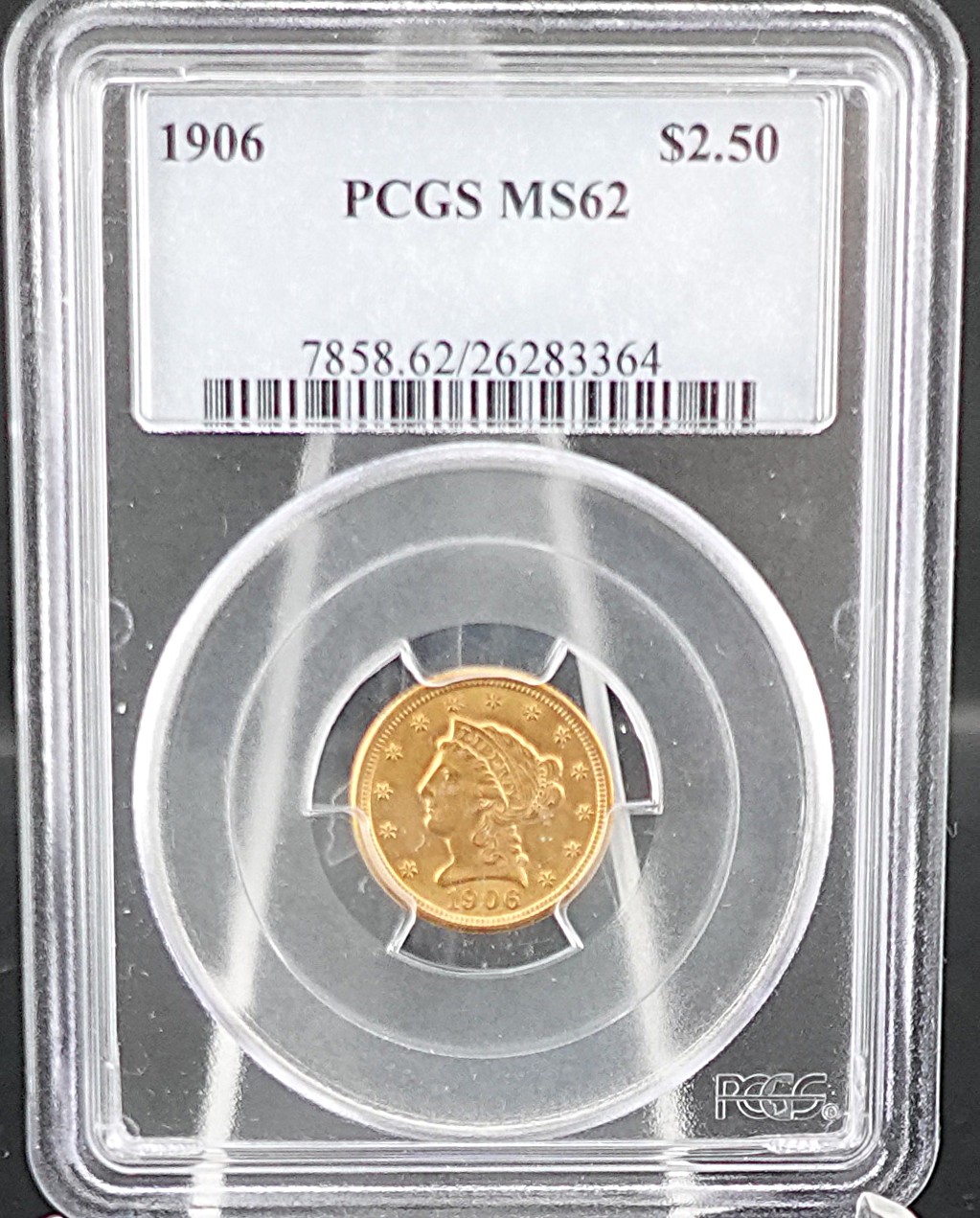 1906 $2.50 Gold Coin