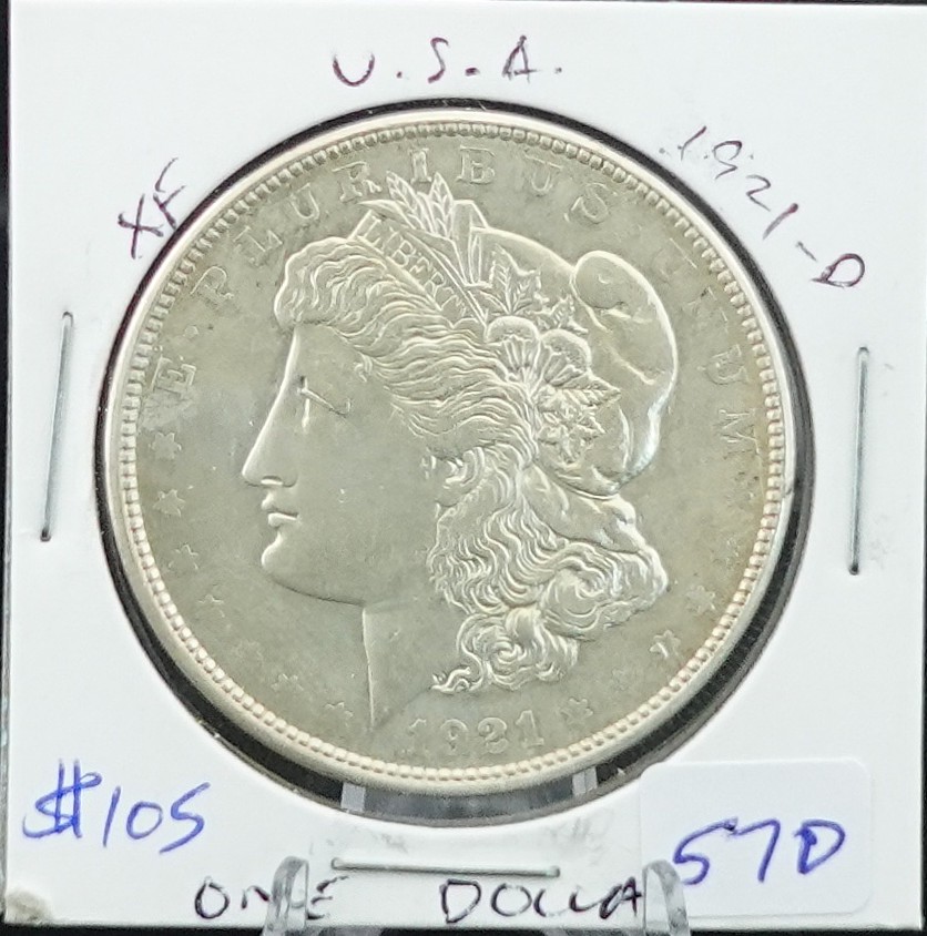 1921-D Morgan Dollar