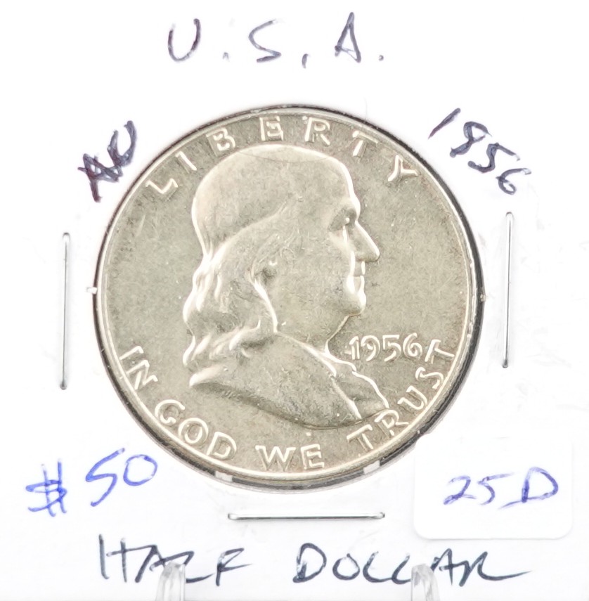 1956 Franklin Half Dollar