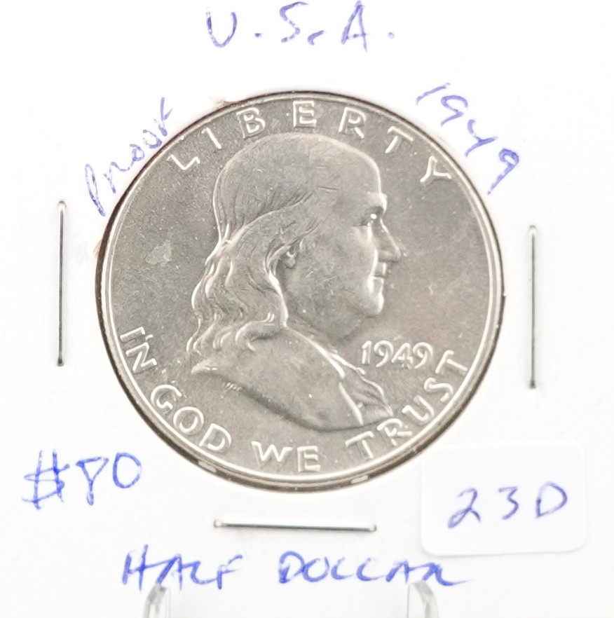 1949 Franklin Half Dollar