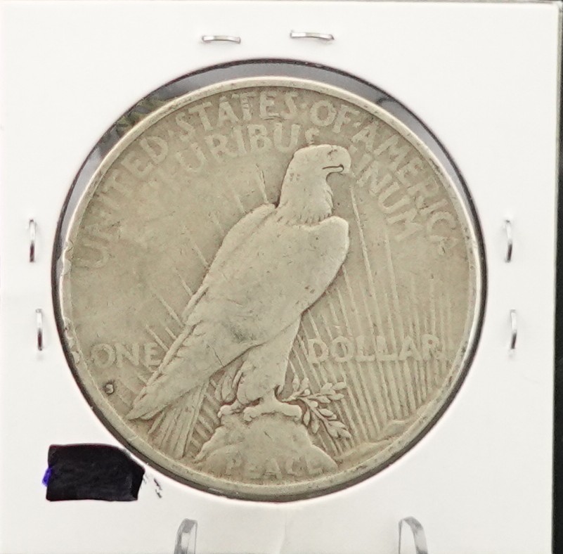 1935-S Peace Dollar
