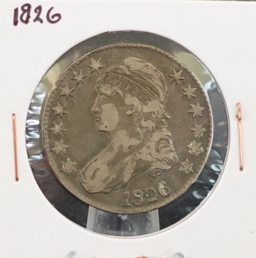 1826 Capped Bust Half Dollar