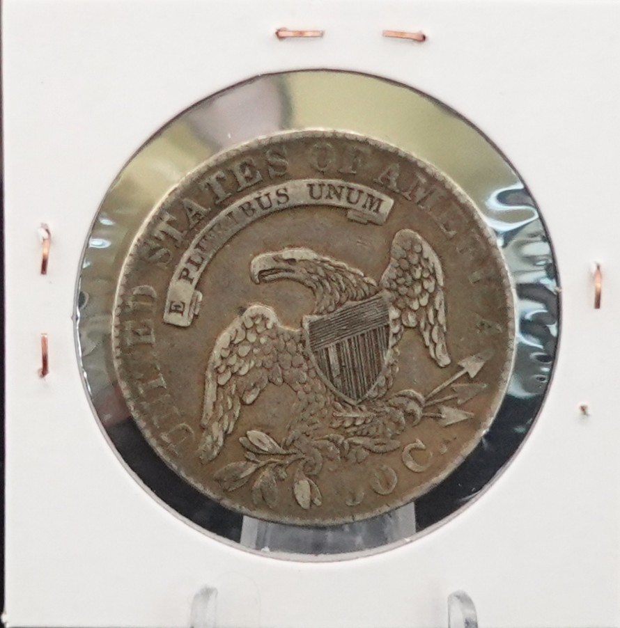 1833 Capped Bust Half Dollar