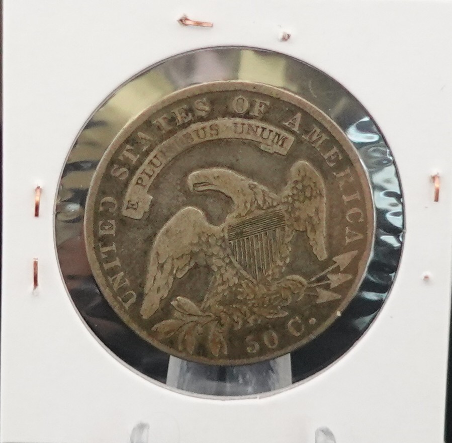 1836 Capped Bust Half Dollar