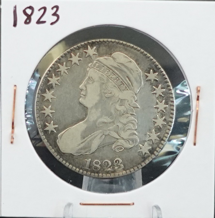 1823 Capped Bust Half Dollar