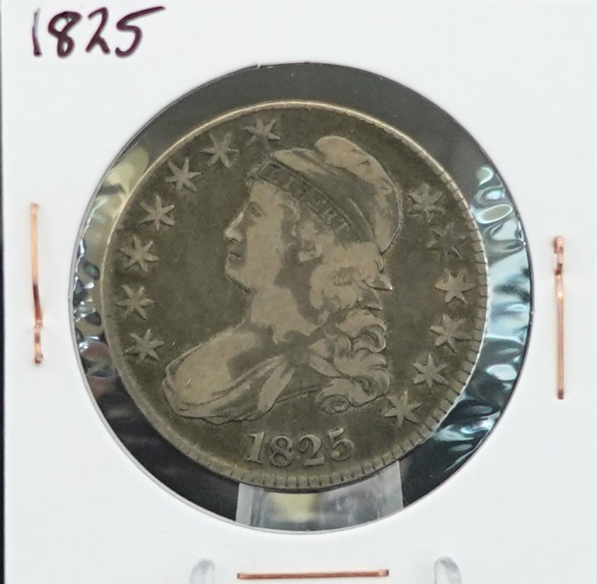 1825 Capped Bust Half Dollar