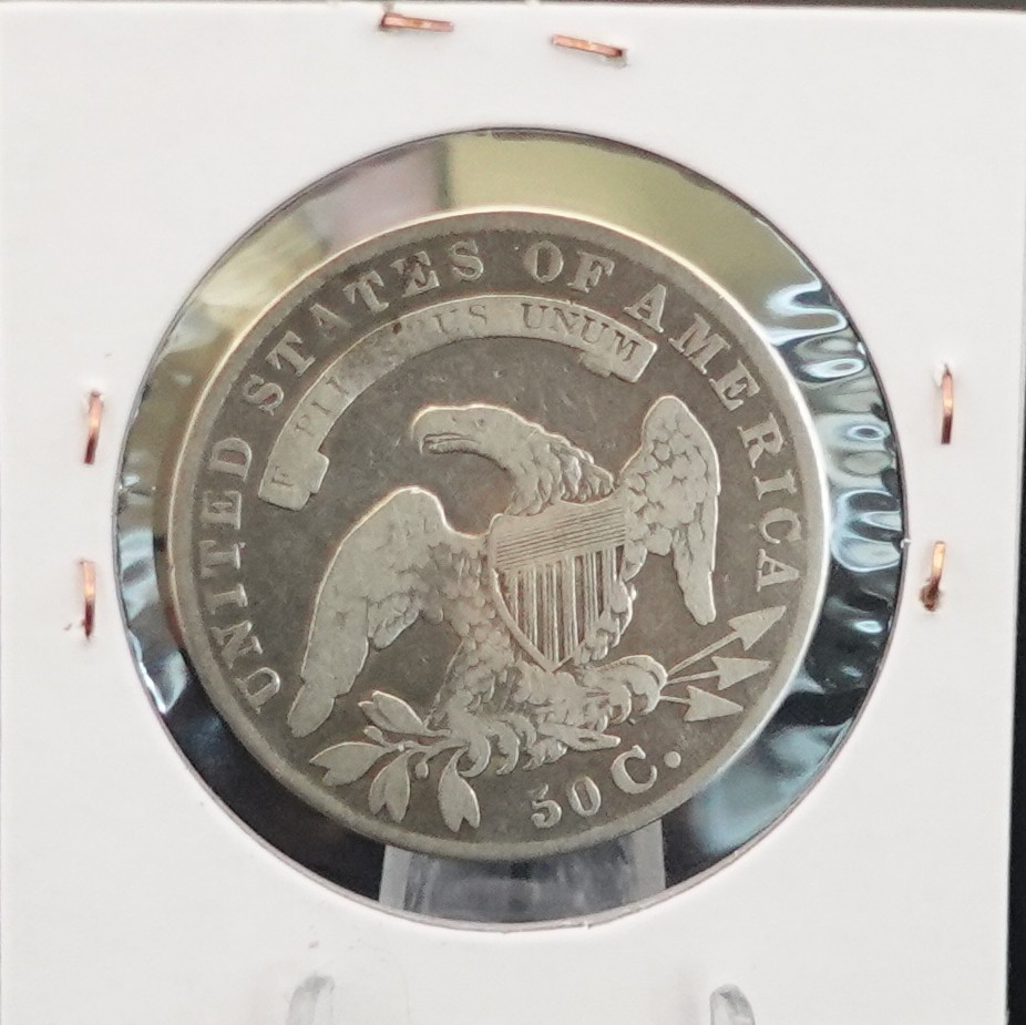 1835 Capped Bust Half Dollar