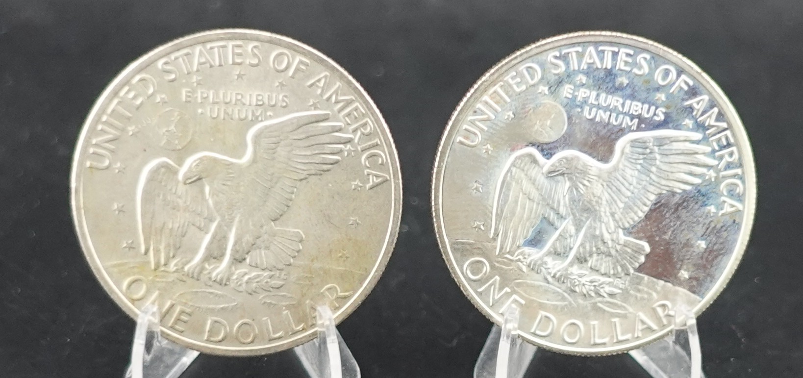 (2) Silver Ike Dollars