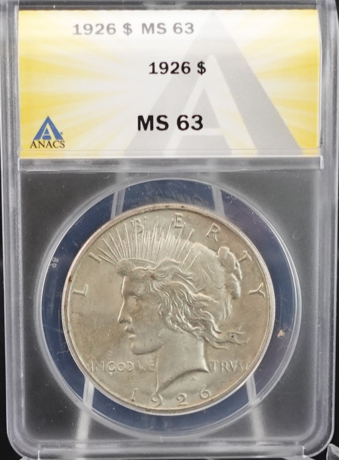 1926 Peace Dollar