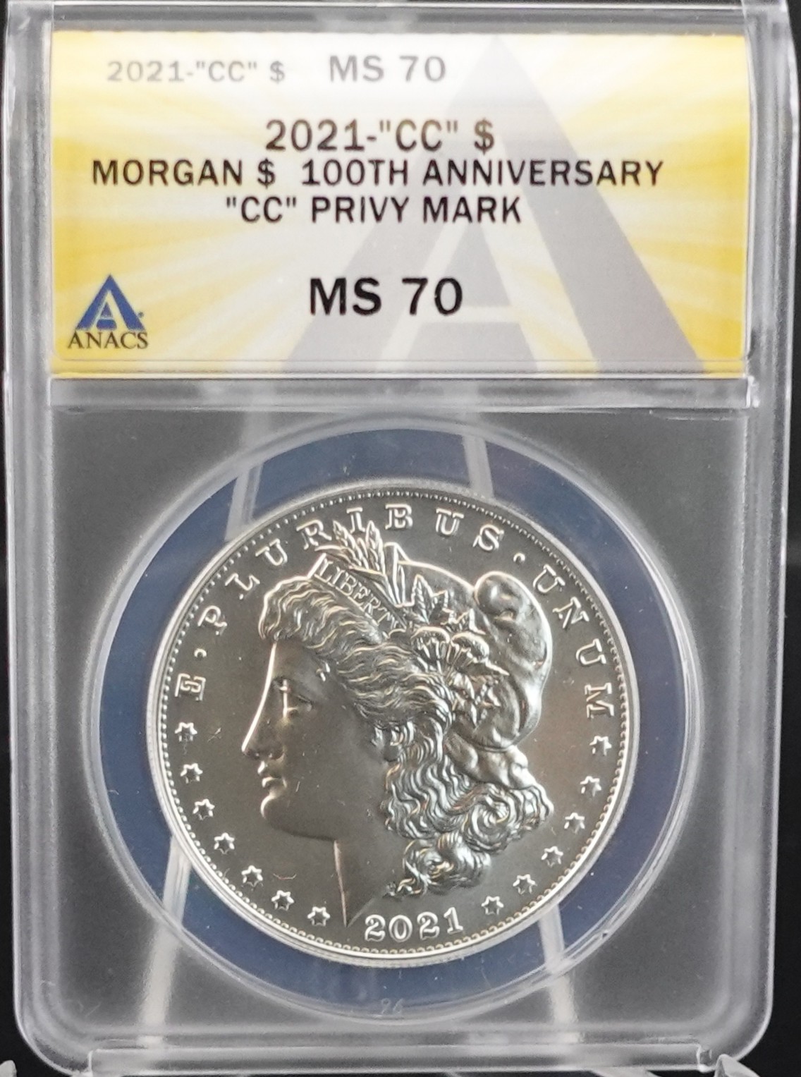 2021-CC 100th Anniversary Morgan Dollar