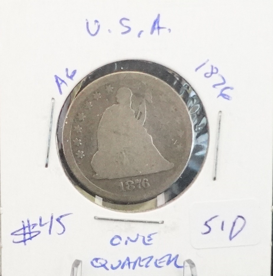 (3) Seated Quarters