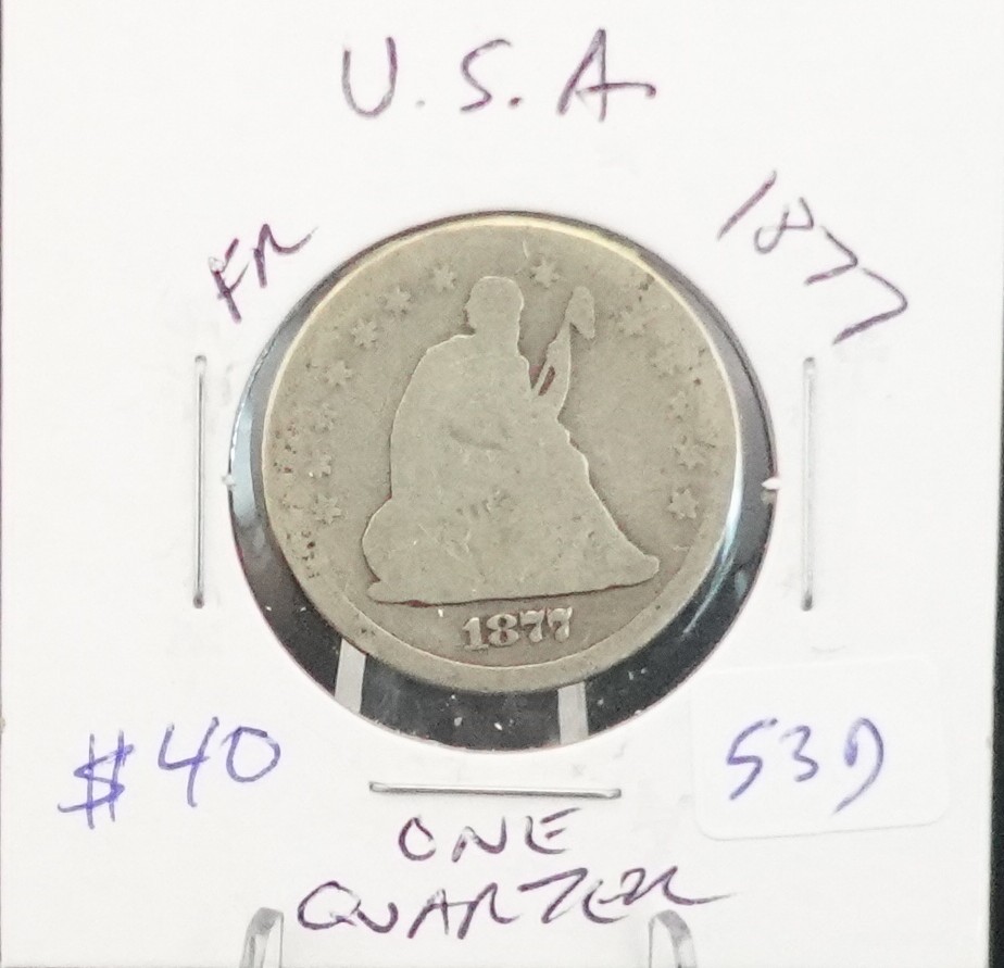 (3) Seated Quarters