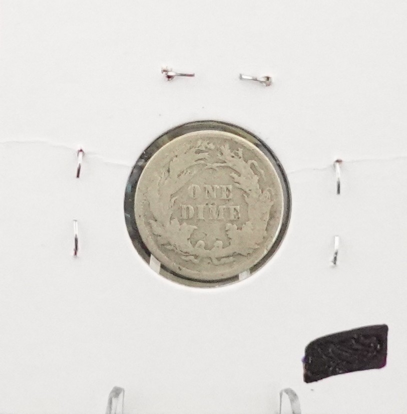 1890 Seated Dime