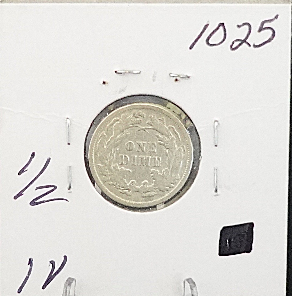1891 Seated Dime