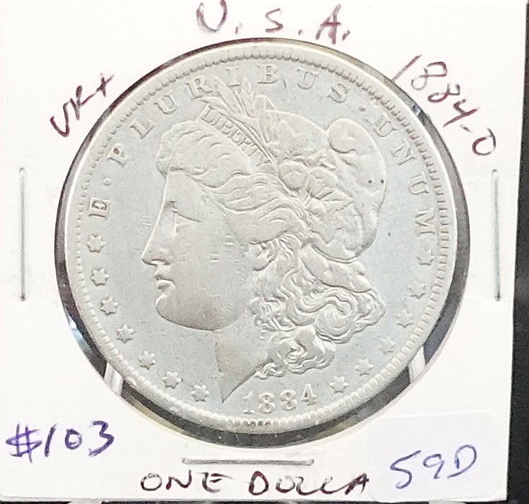 1884-O Morgan Dollar
