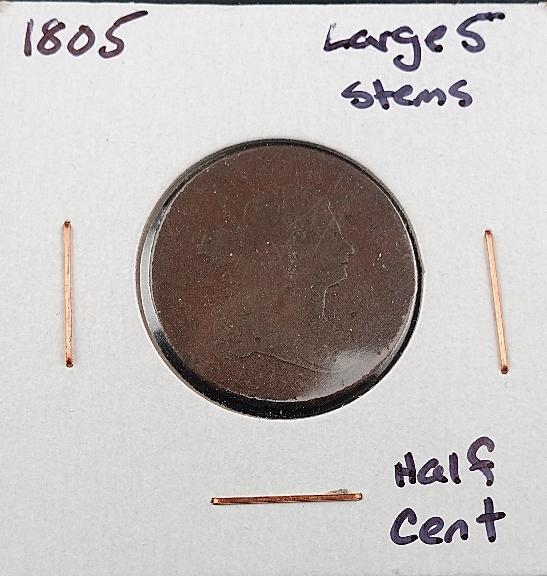 1805 Draped Bust Half Cent