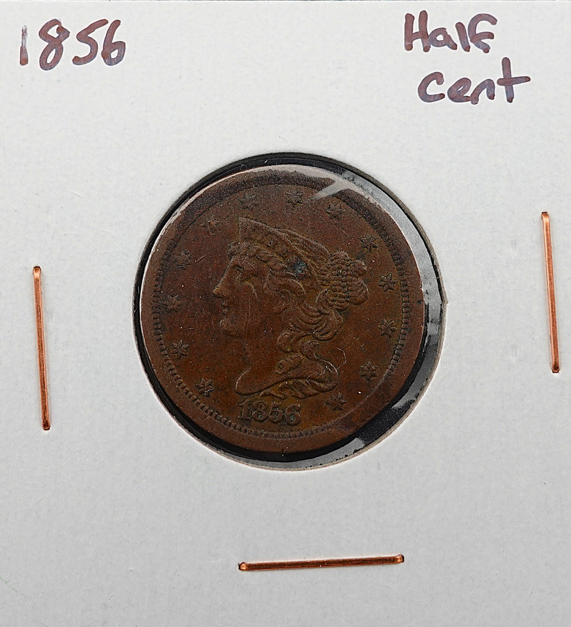 1856 Half Cent