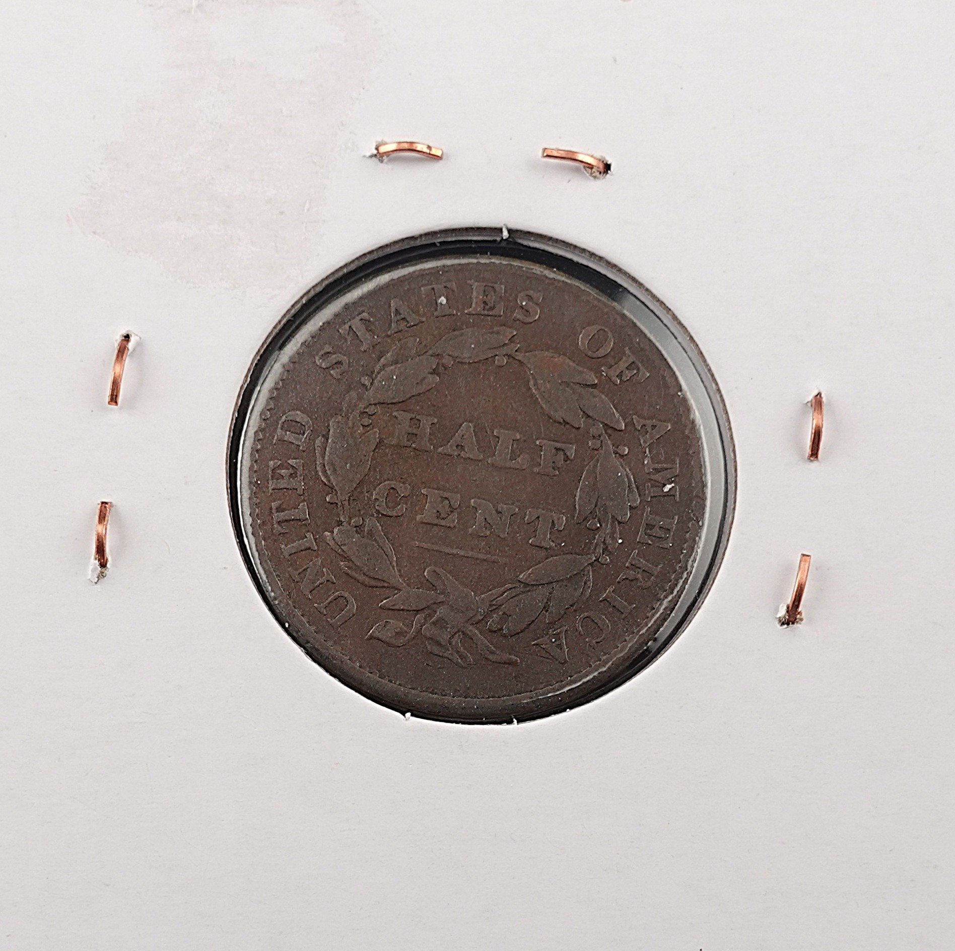 1833 Classic Head Half Cent