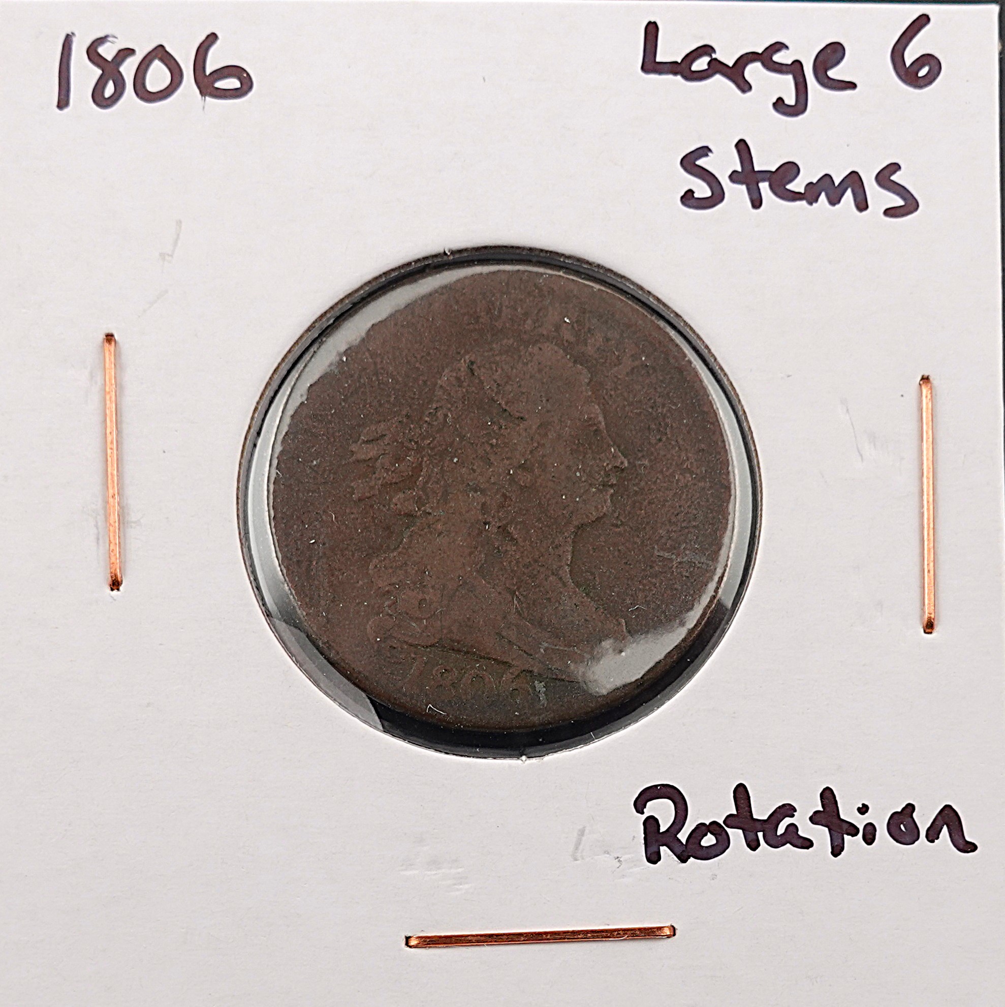 1806 Draped Bust Half Cent