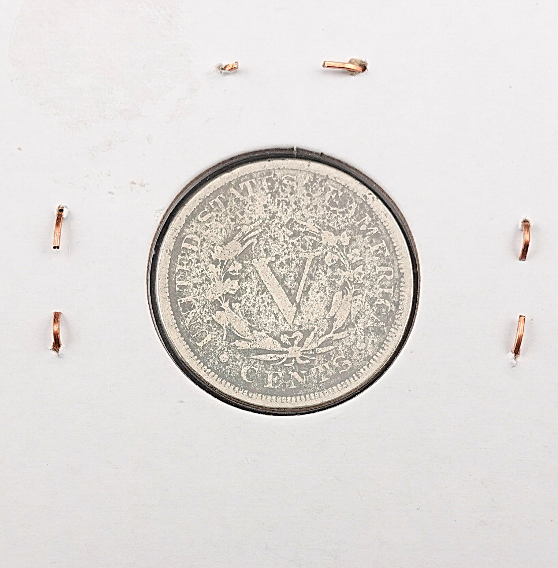 1885 V Nickel