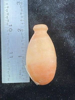 Knob Top Red Quartz Plummet from the Gibson Collection Catalog Number G-78 Please see picture 