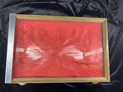 Used 12x18 Wood Display Case Please see picture for measurement. Now taking in consignments for 