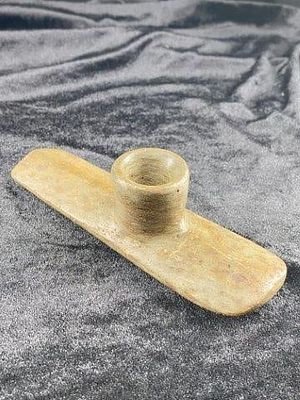 Steatite Platform Pipe North Carolina Ex Hoots Collection 1970's Arkansas Please see picture 