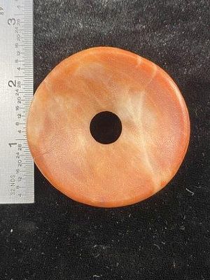 Perforated Quartz Discoidal, Ex Hoots Collection 1970's Arkansas Please see picture for 