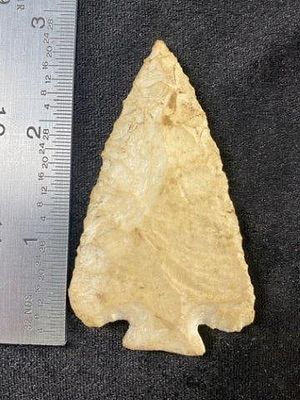 Decatur Indian Artifact Arrowhead. KEY WORDS: INDIAN ARTIFACT ARTIFACTS ARROWHEAD ARROWHEADS 