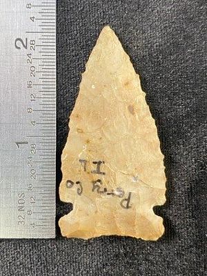 Cache River from Illinois Indian Artifact Arrowhead. KEY WORDS: INDIAN ARTIFACT ARTIFACTS 