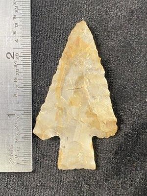 Buck Creek from Illinois Indian Artifact Arrowhead. KEY WORDS: INDIAN ARTIFACT ARTIFACTS 