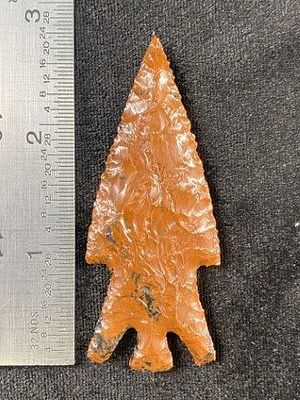 Obsidian Point from oregon Indian Artifact Arrowhead. KEY WORDS: INDIAN ARTIFACT ARTIFACTS 