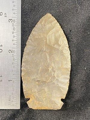 Cache River from Arkansas Indian Artifact Arrowhead. KEY WORDS: INDIAN ARTIFACT ARTIFACTS 