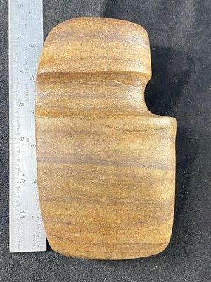 Grooved Axe from Illinois Indian Artifact Arrowhead. KEY WORDS: INDIAN ARTIFACT ARTIFACTS 