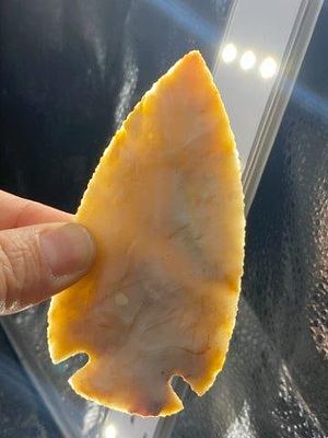 Snyders from Missouri Indian Artifact Arrowhead. KEY WORDS: INDIAN ARTIFACT ARTIFACTS ARROWHEAD 