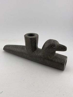 Bird Effigy Stone Pipe Indian Artifact Arrowhead. KEY WORDS: INDIAN ARTIFACT ARTIFACTS ARROWHEAD 